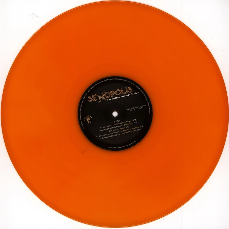 V.A. - Sexopolis - The Italian Psychedelic Way Orange Vinyl Edition