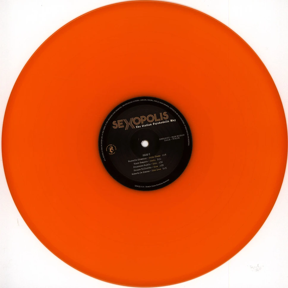 V.A. - Sexopolis - The Italian Psychedelic Way Orange Vinyl Edition