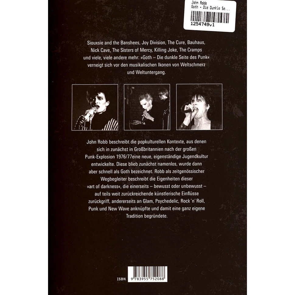 John Robb - Goth - Die Dunkle Seite Des Punk