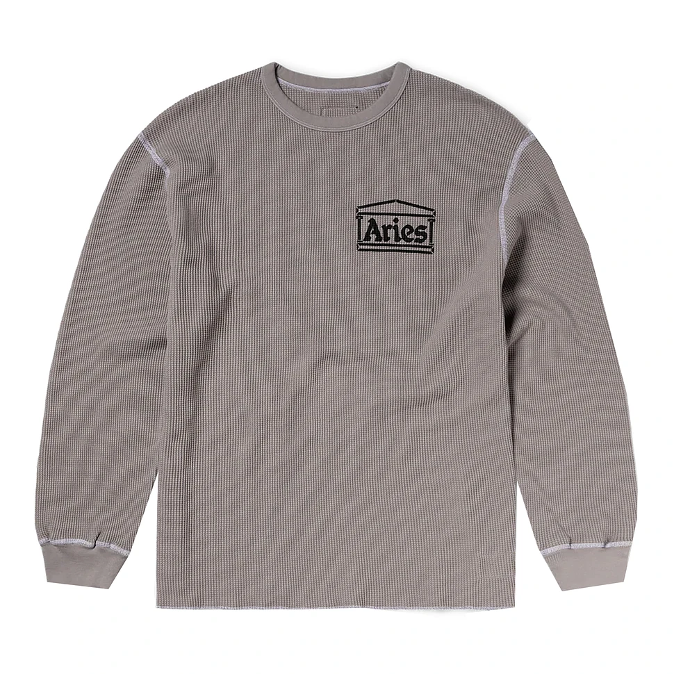 Aries - Reversible Temple Waffle LS Tee