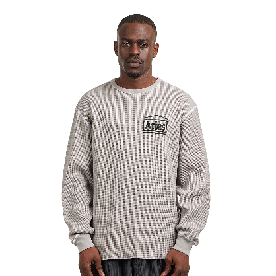 Aries - Reversible Temple Waffle LS Tee
