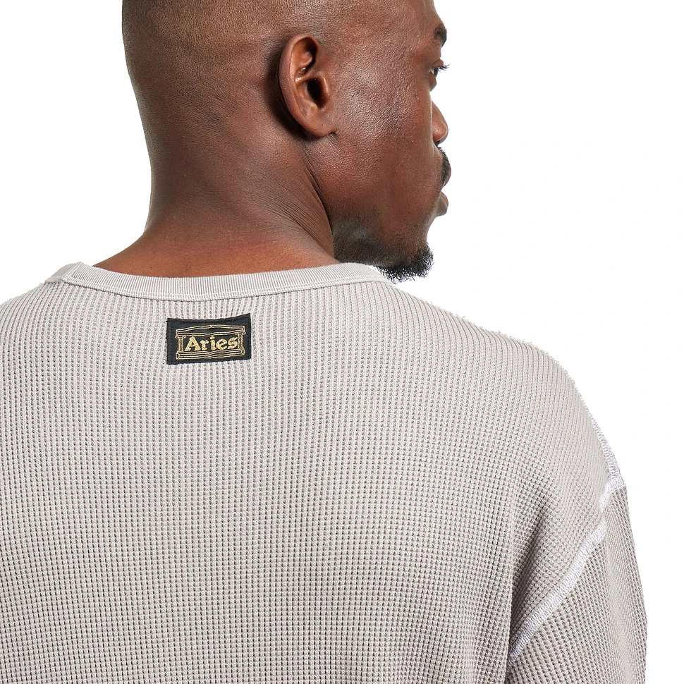Aries - Reversible Temple Waffle LS Tee