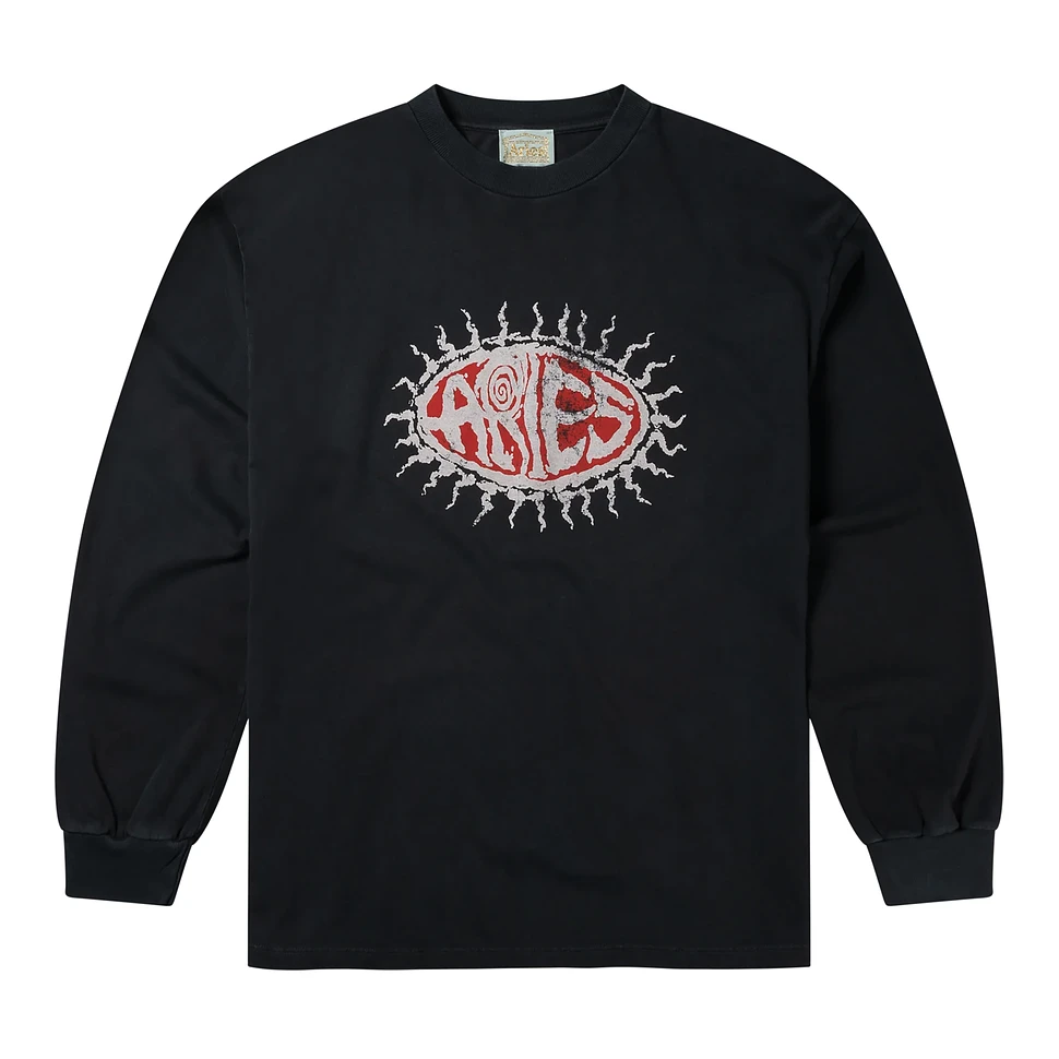 Aries - Faded Grunge LS Tee
