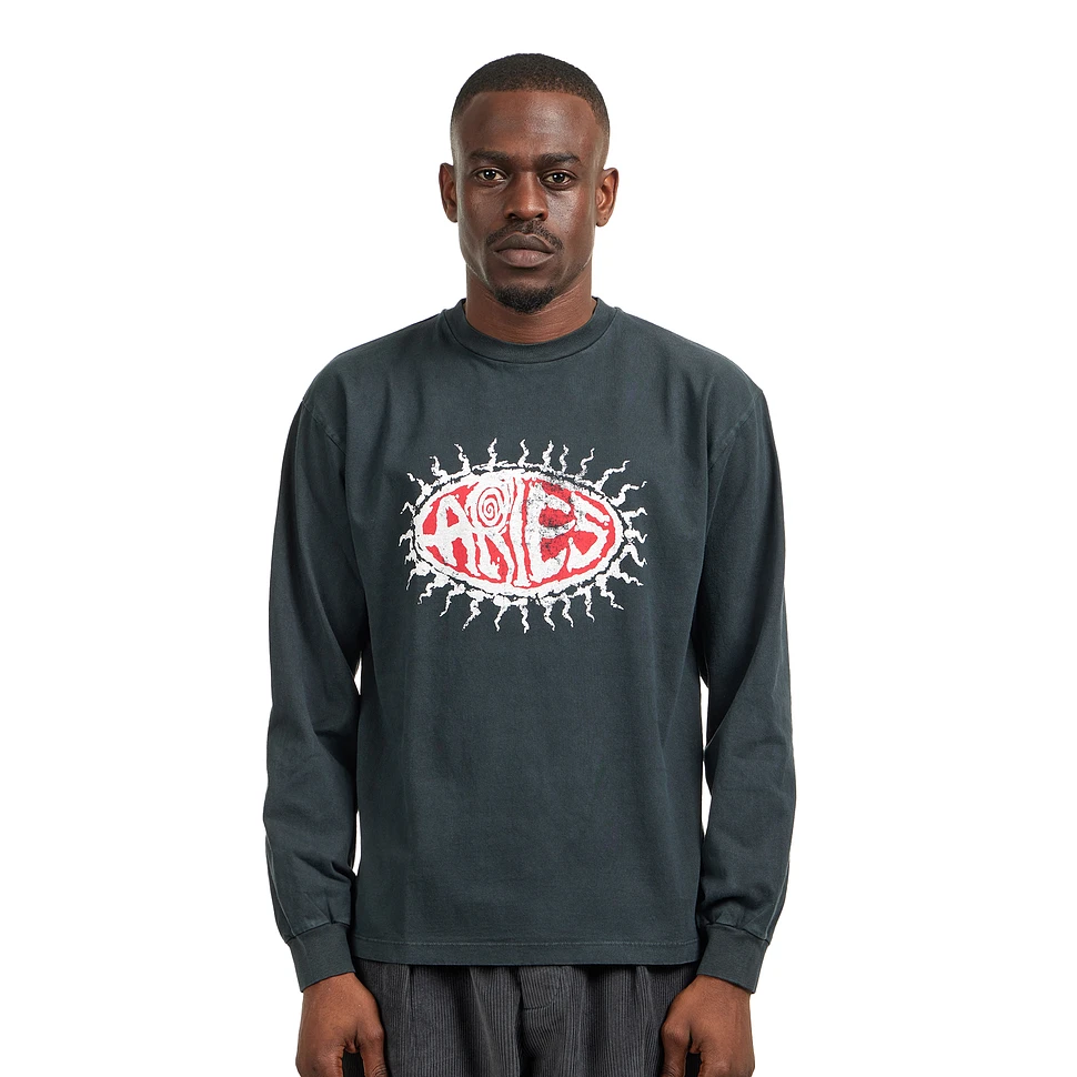 Aries - Faded Grunge LS Tee