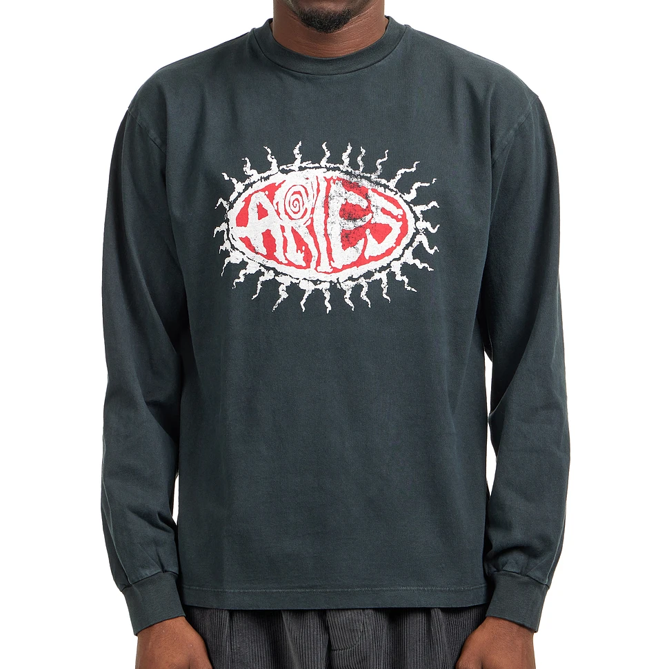 Aries - Faded Grunge LS Tee