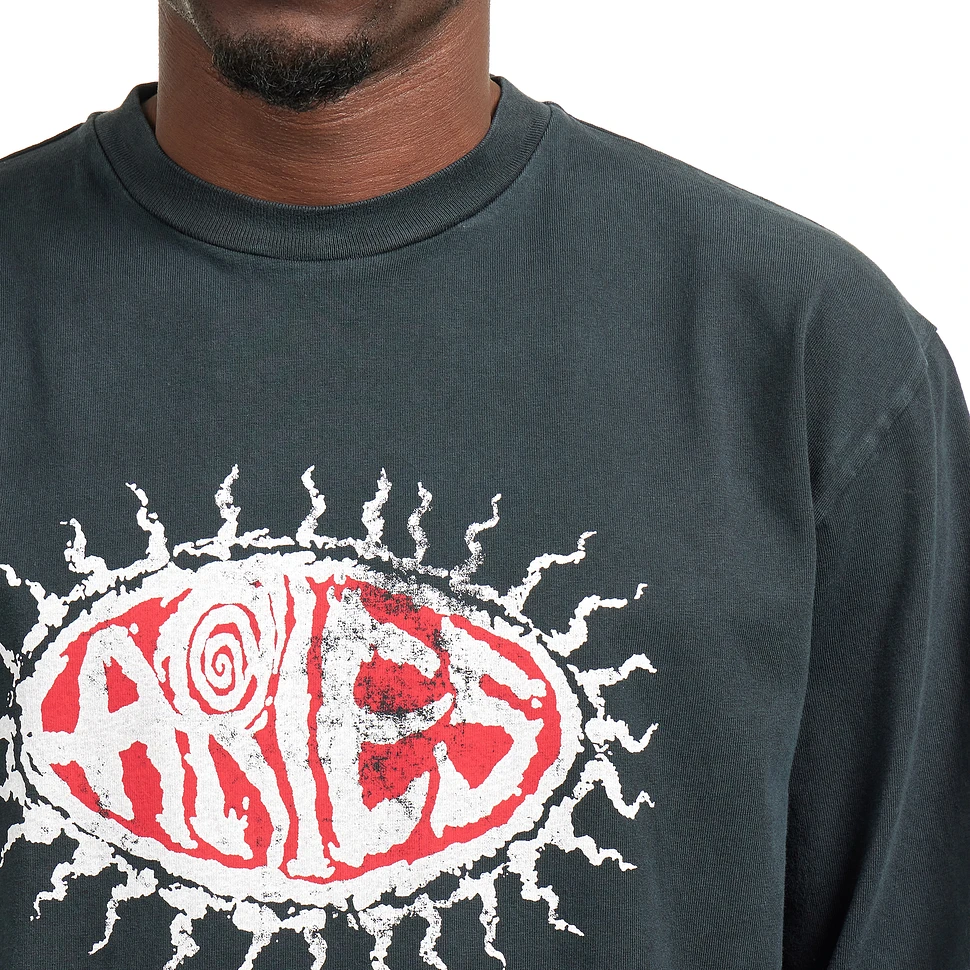 Aries - Faded Grunge LS Tee