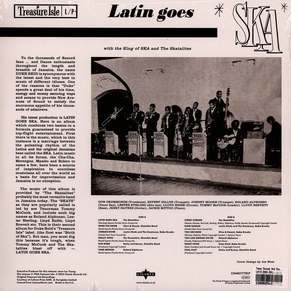 Tommy Mccook And Skatalites - Latin Goes Ska