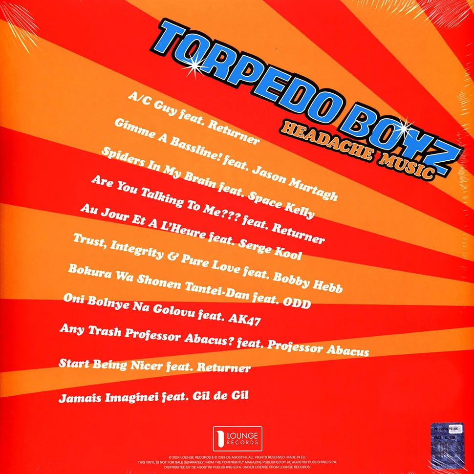 Torpedo Boyz - Headache Music HHV Exclusive Black Vinyl Edition