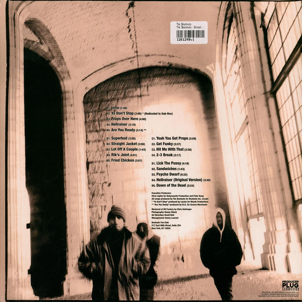 The Beatnuts - The Beatnuts: Street Level Incl 2 Bonus Tracks Black Vinyl Edition