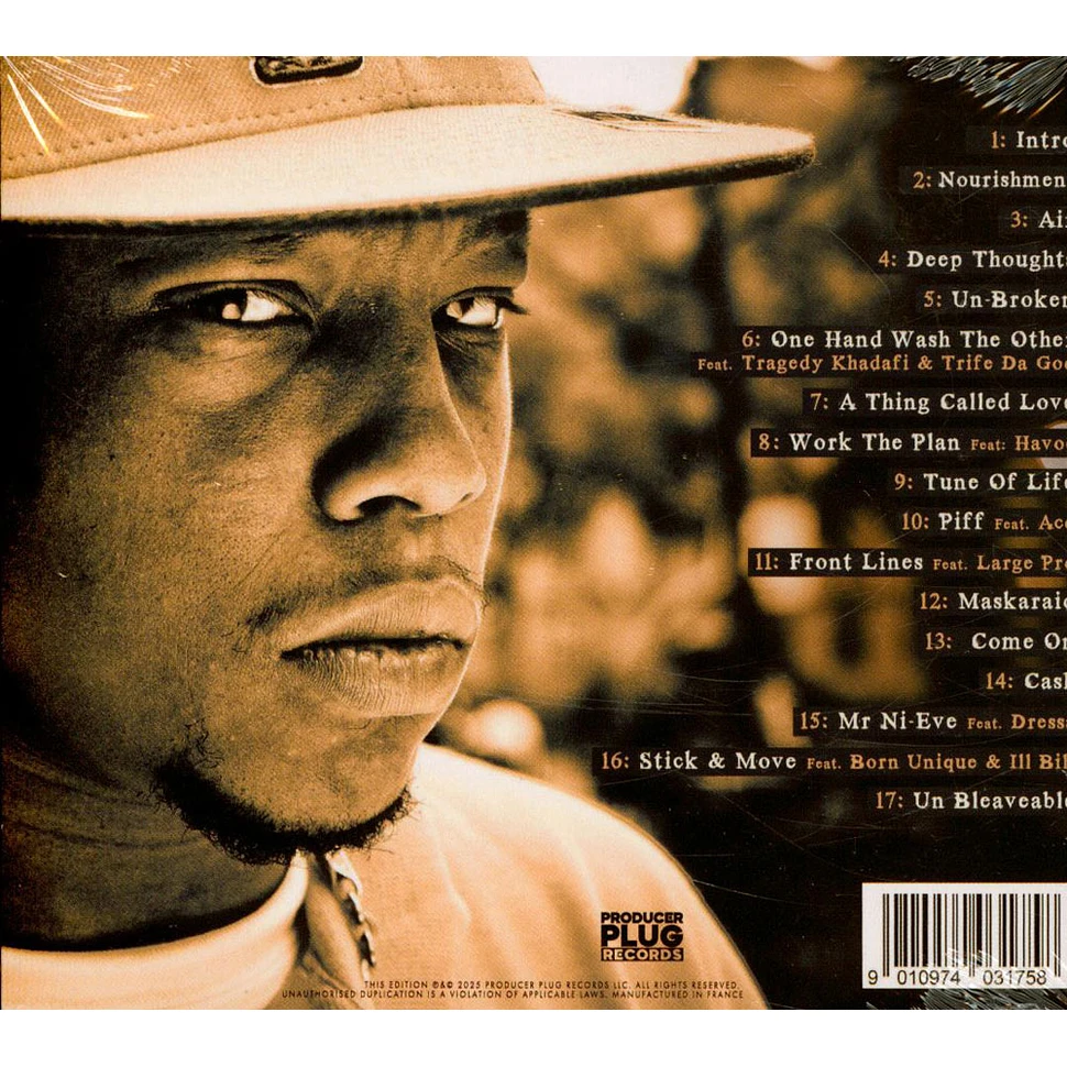 Killa Sha - God Walk On Water - CD - 2007 - EU - Reissue | HHV