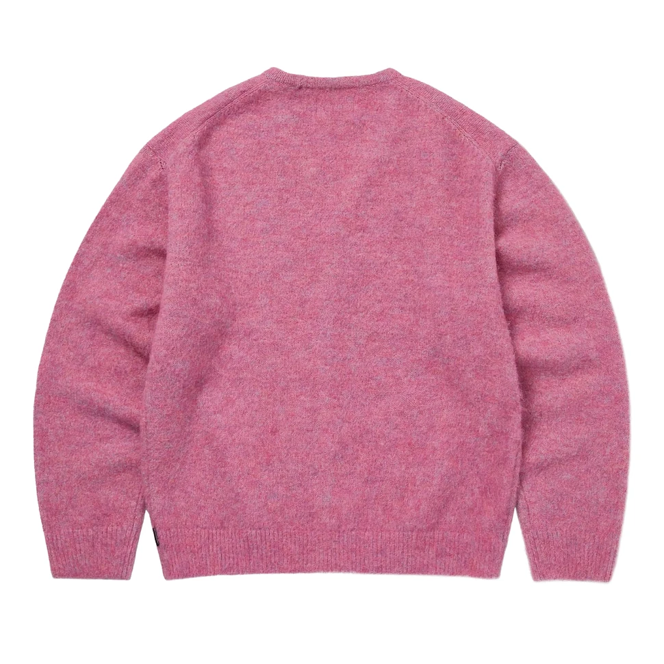 thisisneverthat - Hairy Knit Cardigan (Pink) | HHV