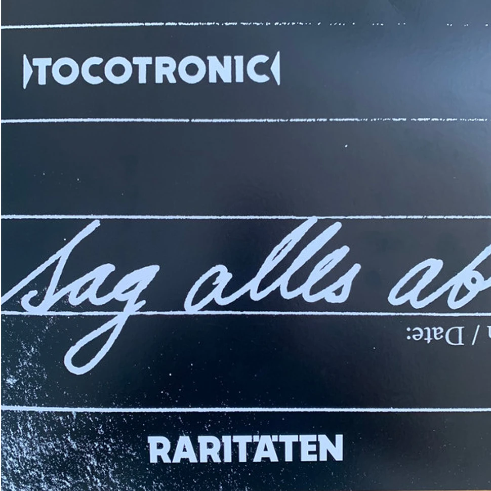 Tocotronic - Sag Alles Ab - Raritäten 1994-2020