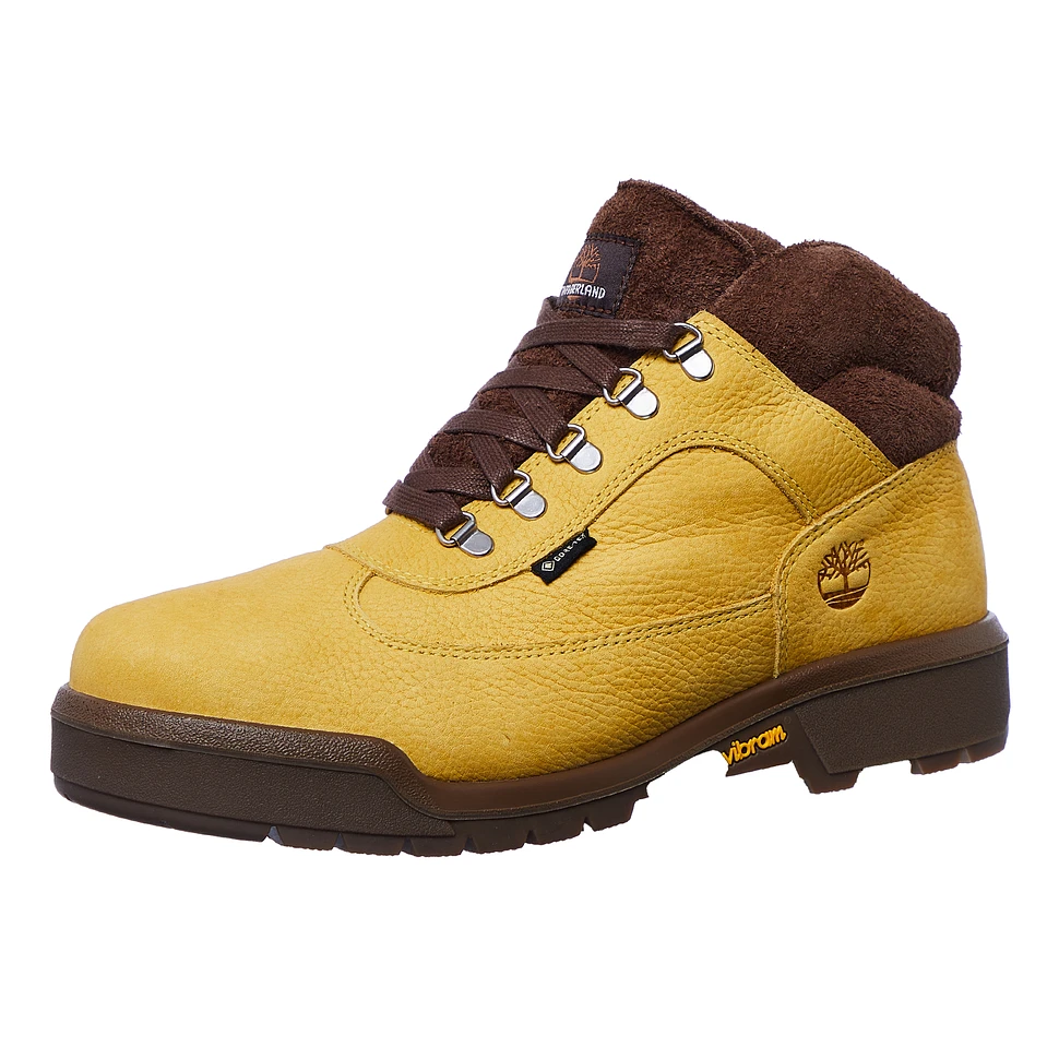 Tx Boot Timberland - Field Boot Mid Lace Up GTX Boot (Gold Nubuck) | HHV