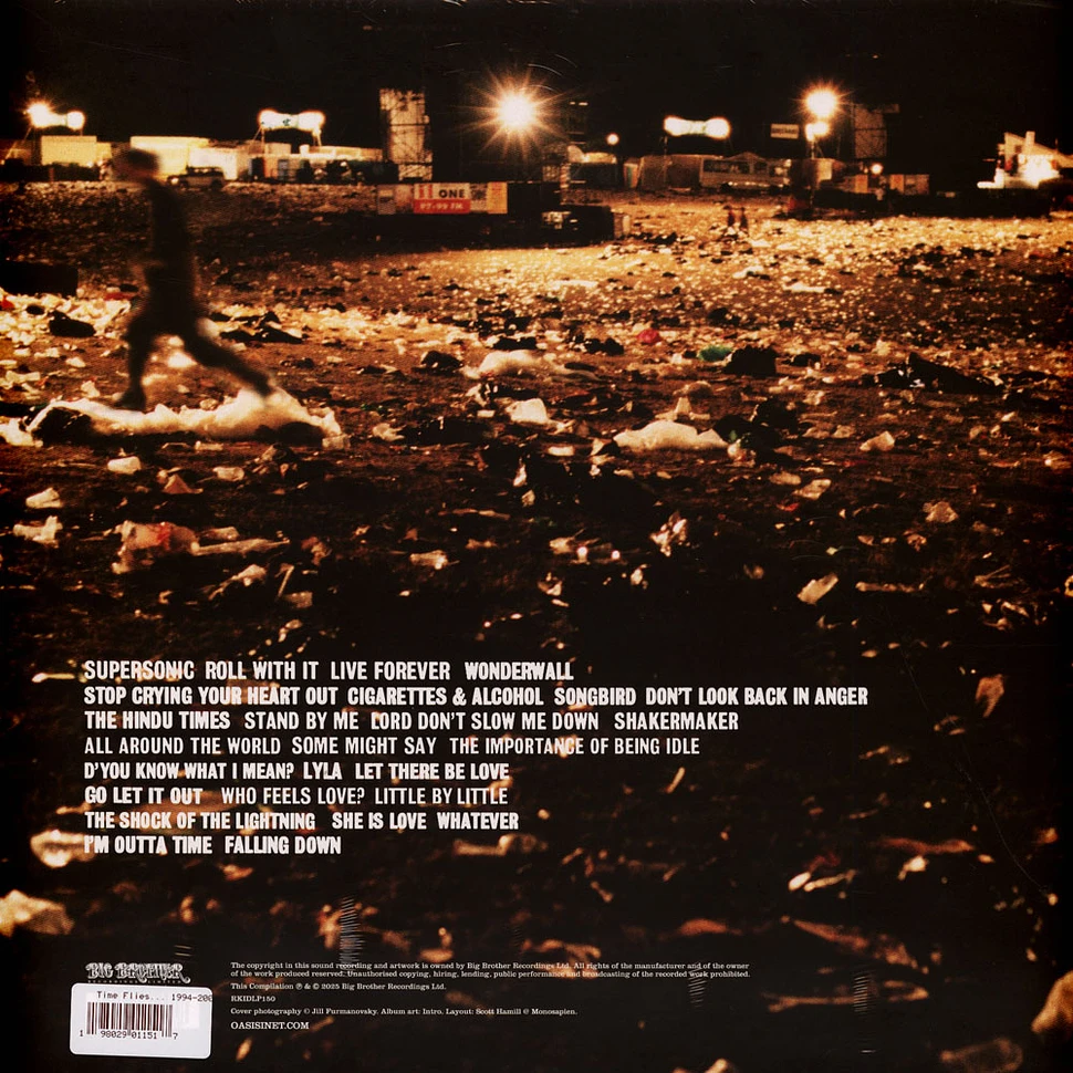 Oasis - Time Flies... 1994-2009 Remastered Black Vinyl Edition