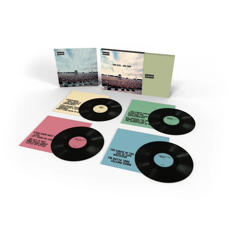 Oasis - Time Flies... 1994-2009 Remastered Black Vinyl Edition