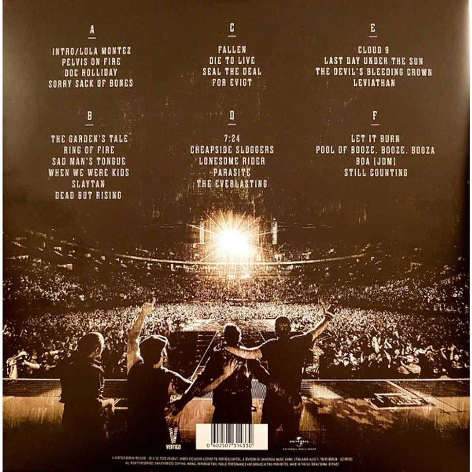 Volbeat - Rewind, Replay, Rebound: Live In Deutschland