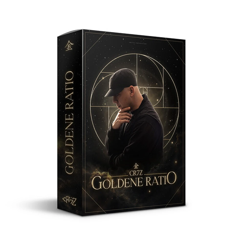 ドイツHiphop Cr7z CDbox 新品　レア Cr7z - Goldene Ratio Limited Box Gr.M - CD - 2025 - DE - Original