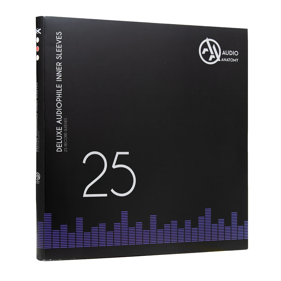 Audio Anatomy - 25X 12" Deluxe Audiophile Antistatic Inner Sleeves