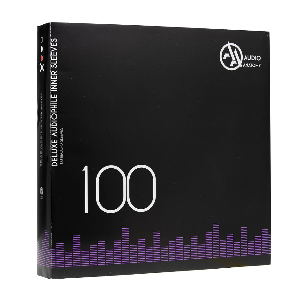 Audio Anatomy - 100X 12" Deluxe Audiophile Antistatic Inner Sleeves