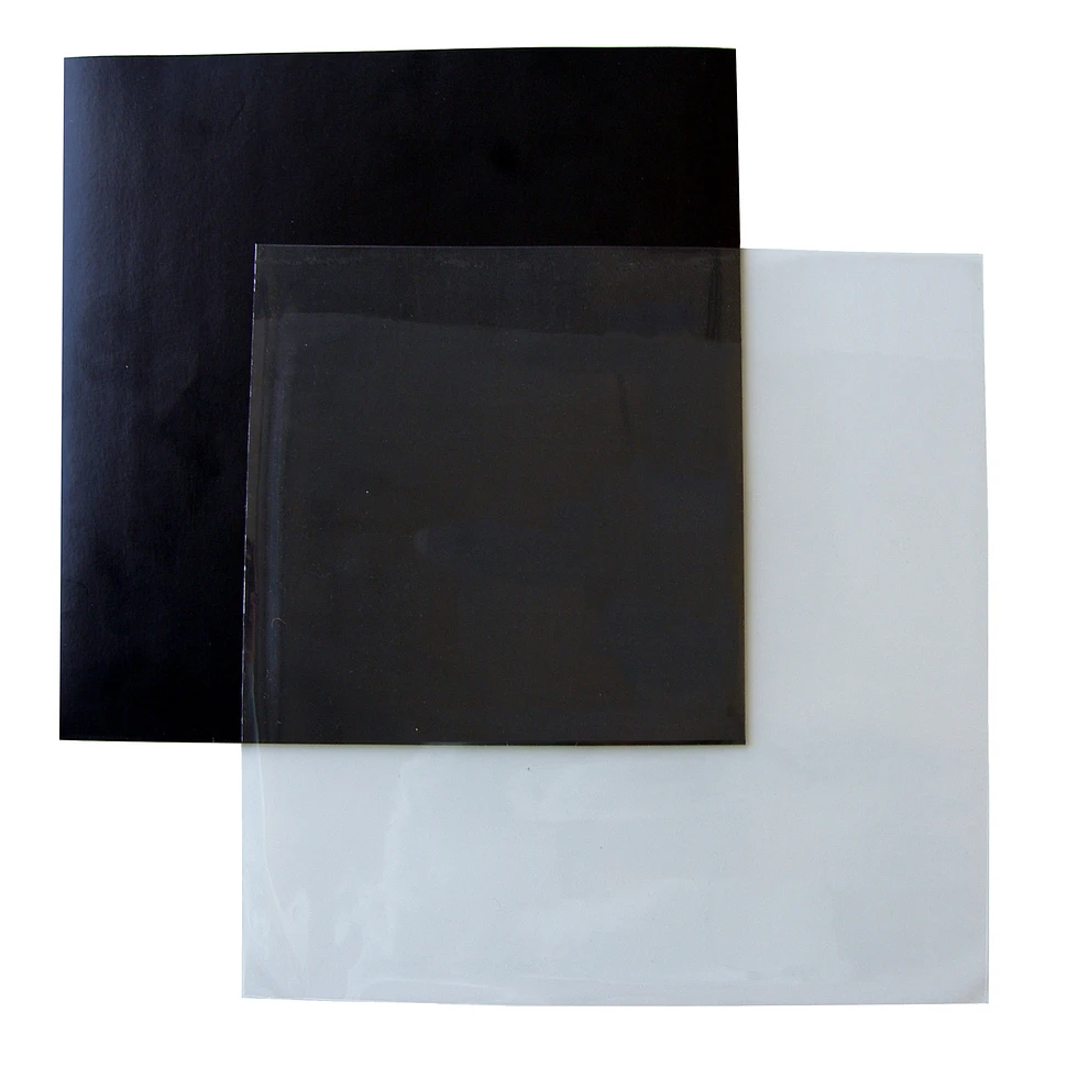 Audio Anatomy - 100X 12" PP Crystal Clear Outer Sleeves (80 Micron)
