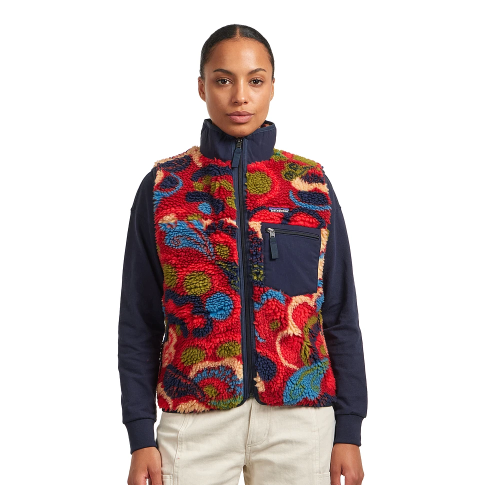 Patagonia - Classic Retro-X Vest (River River / Amanita Red) | HHV