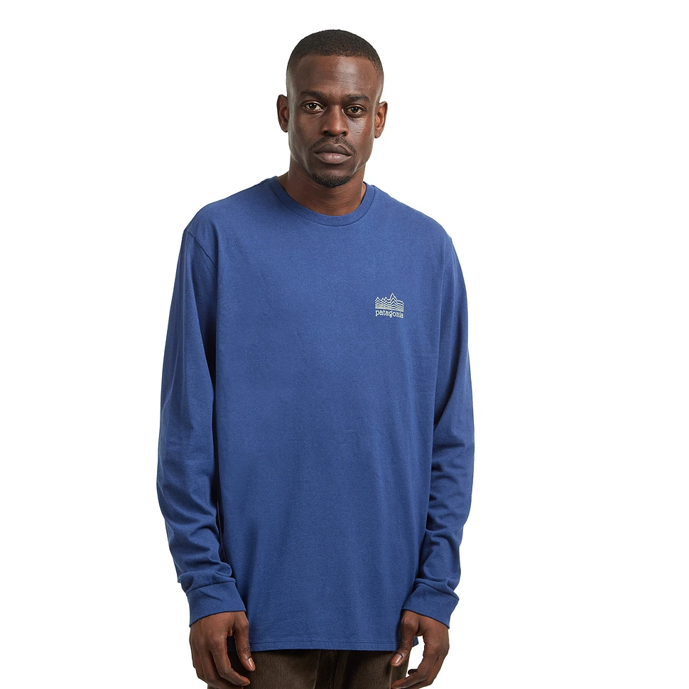 Patagonia - Long-Sleeved Strataspire Responsibili-Tee (Clement Blue) | HHV