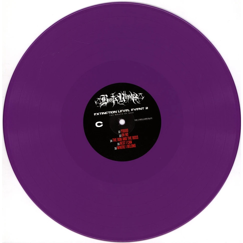 Busta Rhymes - Extinction Level Event 2: The Wrath Of God HHV Exclusive Purple Vinyl Edition