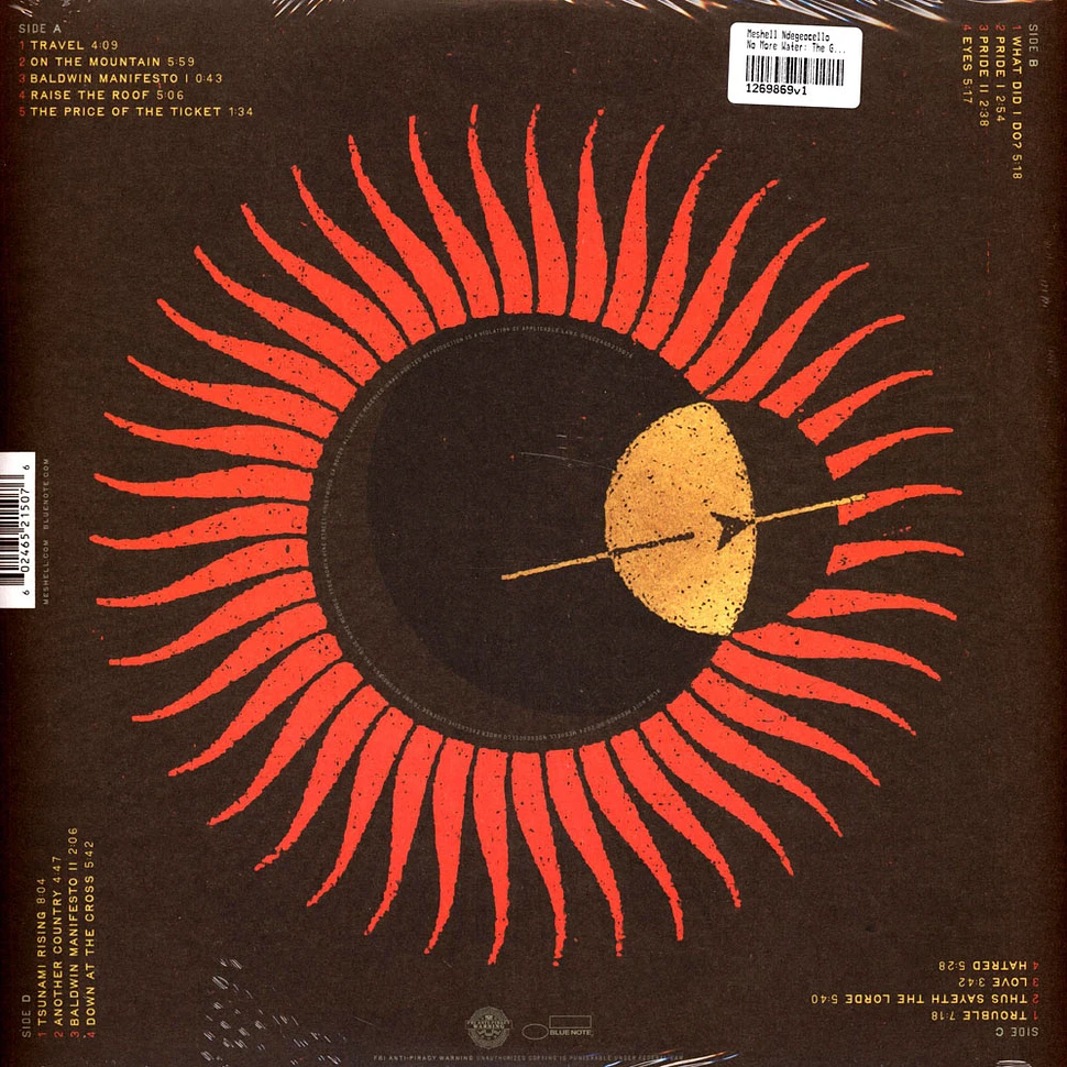Meshell Ndegeocello - No More Water: The Gospel Of J. Baldwin Gold Vinyl Edition