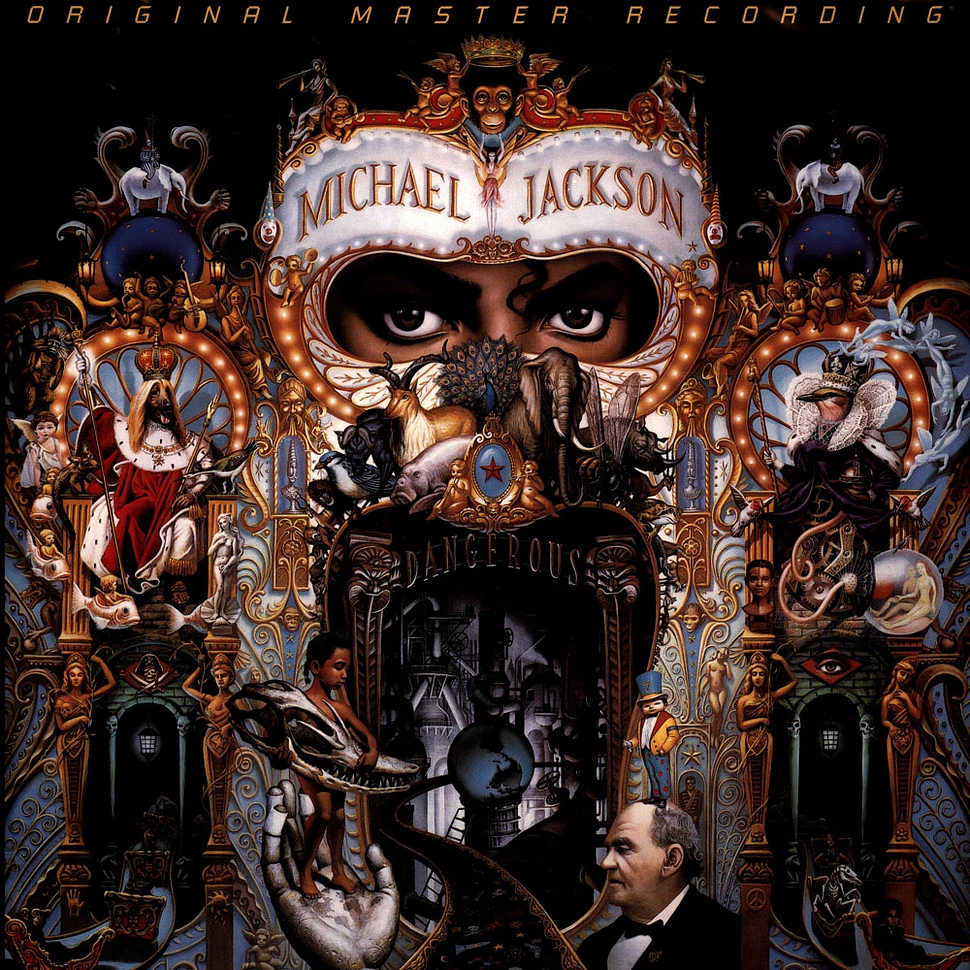 Michael Jackson - Dangerous Numbered 180g 33rpm Vinyl Edition