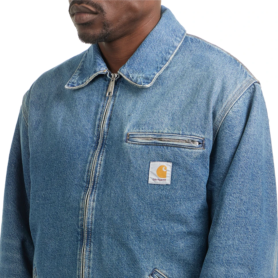 Carhartt WIP - OG Detroit Jacket "Bradenton" Denim, 12.75 oz