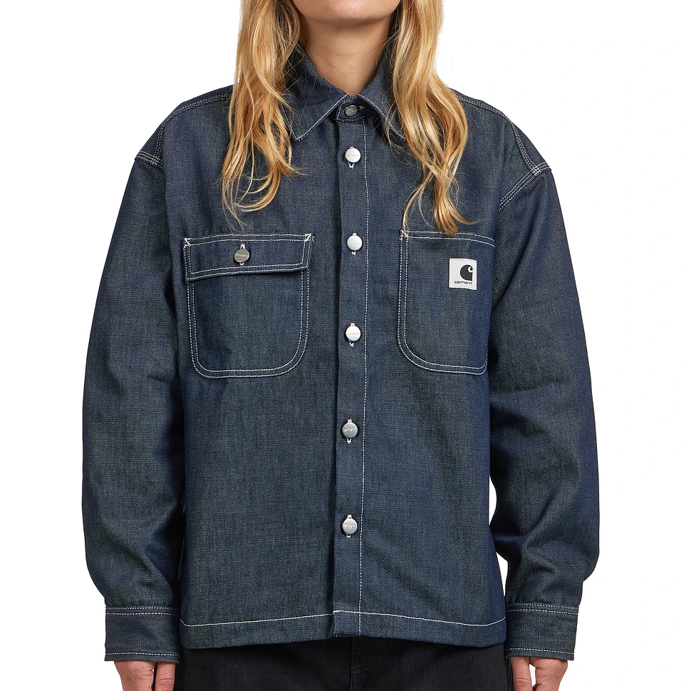 Carhartt WIP - W' Louis Shirt Jac "Melbourne" Denim, 11 oz
