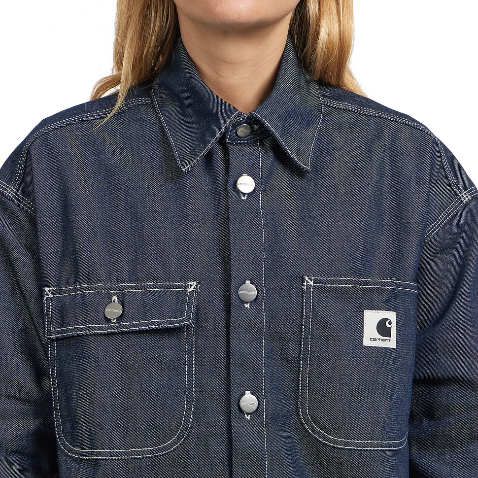 Carhartt WIP - W' Louis Shirt Jac "Melbourne" Denim, 11 oz