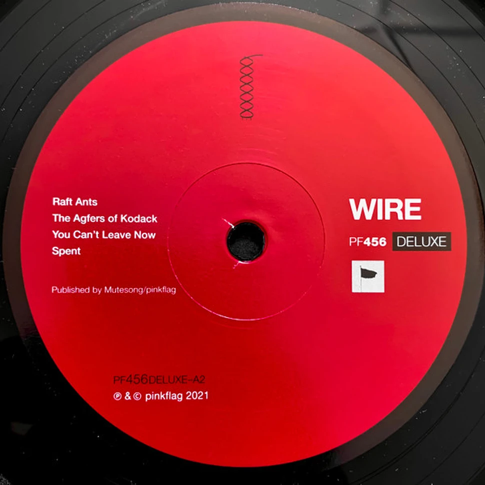 英2discs LP Wire PF456 Deluxe (10inch LP x 2 + 7inch) PF456DELUXESE Pinkflag /00520 Wire - PF456 Deluxe - Vinyl 2x10