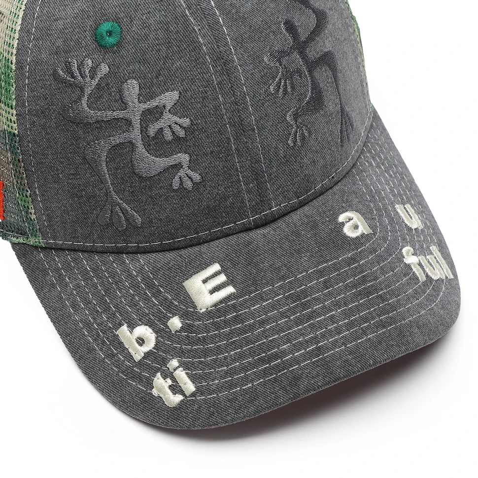 b.Eautiful - Biyu Hat (Washed Black / Army Camo) | HHV