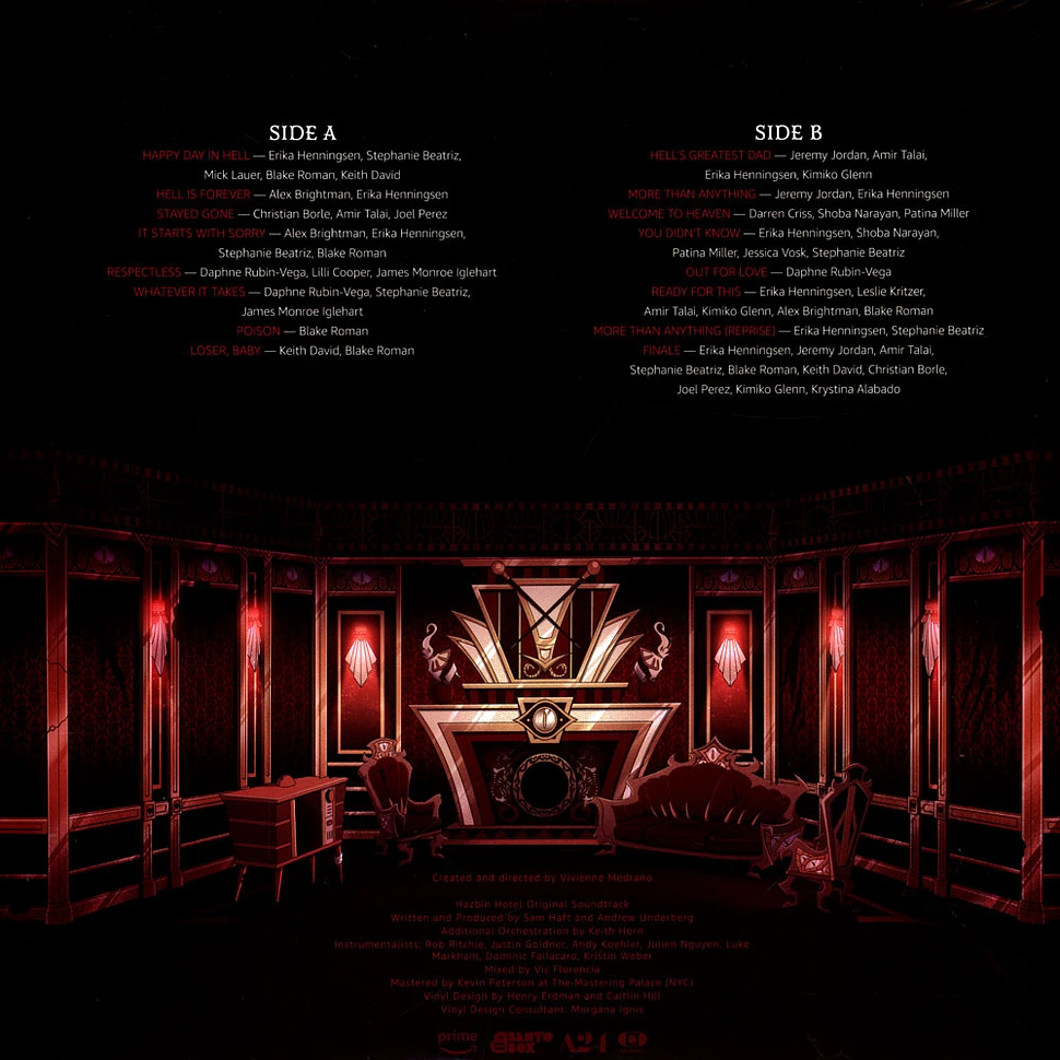 V.A. - OST Hazbin Hotel Grape Ghost Vinyl Edition - Vinyl LP