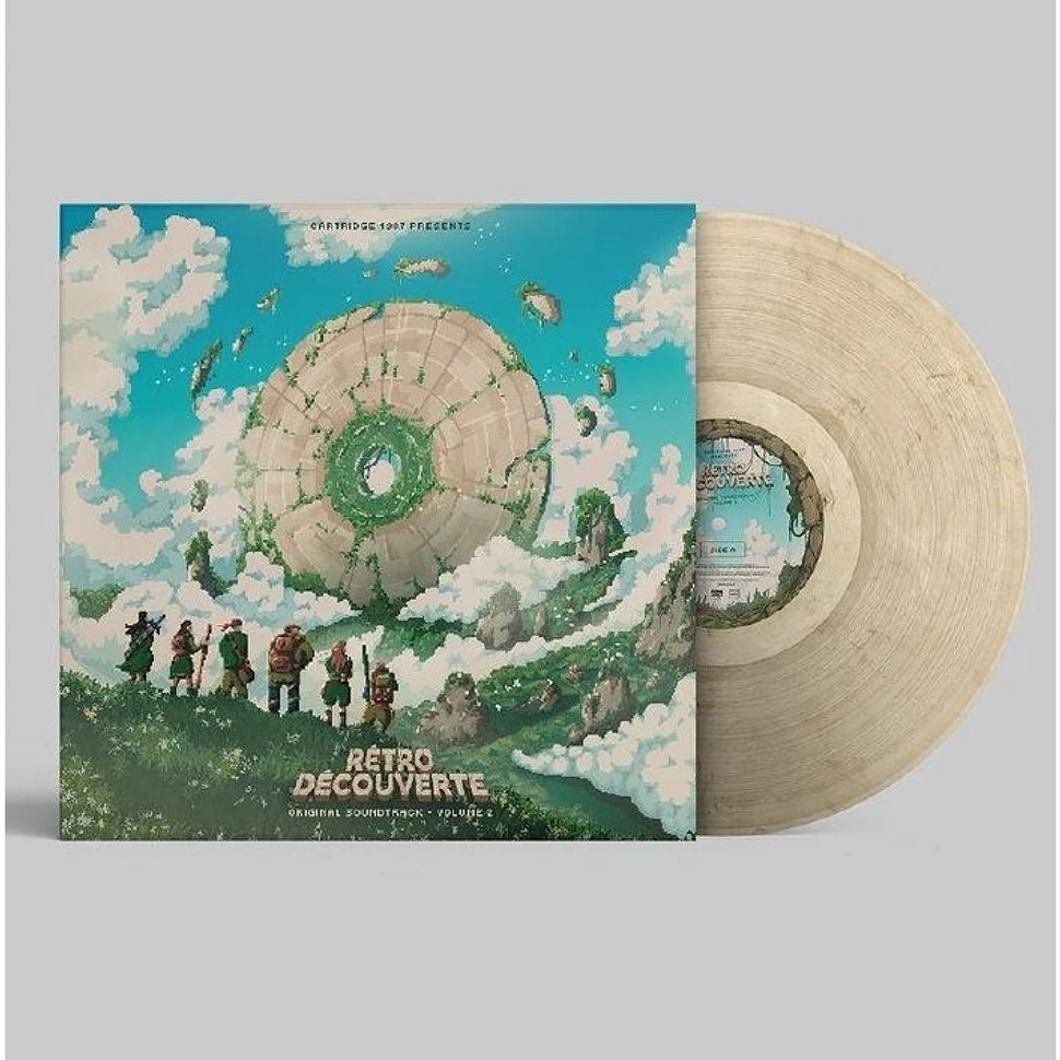 Cartridge 1987 - Rétro Découverte - Original Soundtrack Volume 2 Transparent Silver Vinyl Edition
