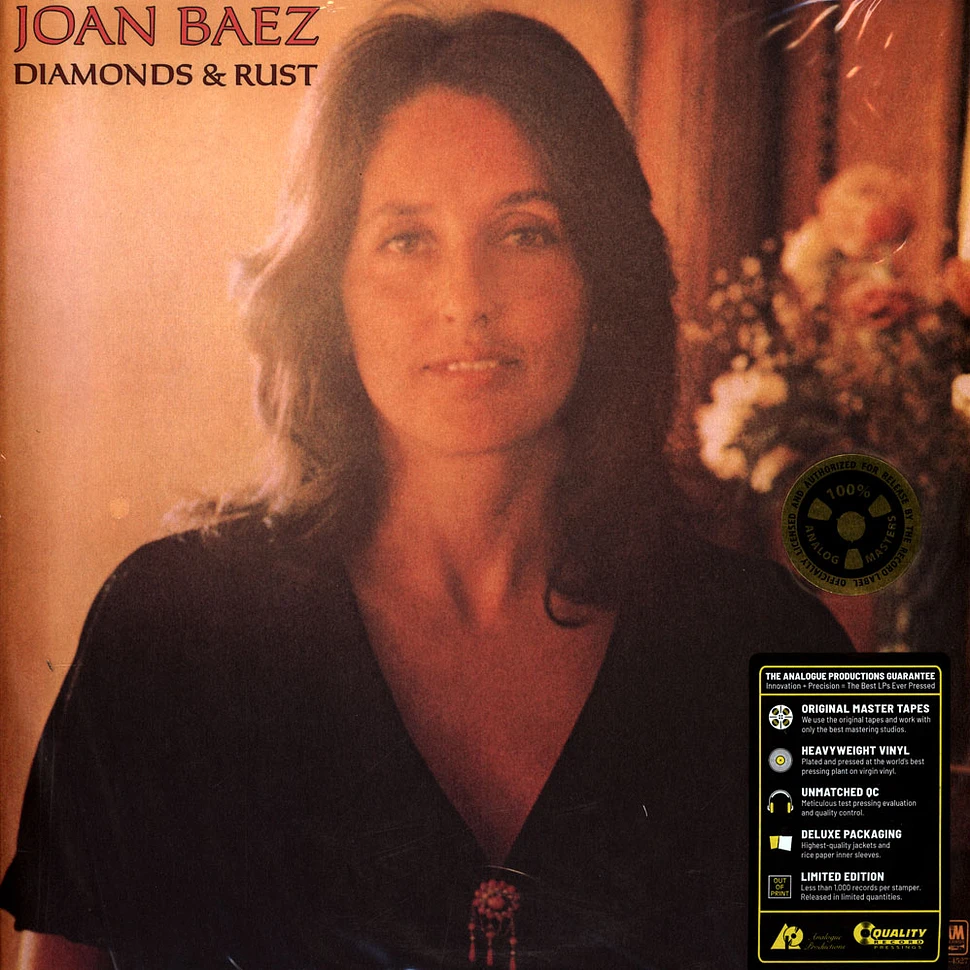 GOLD CD) Joan Baez 『Diamonds & Rust』 輸入 GOLD CD) Joan Baez