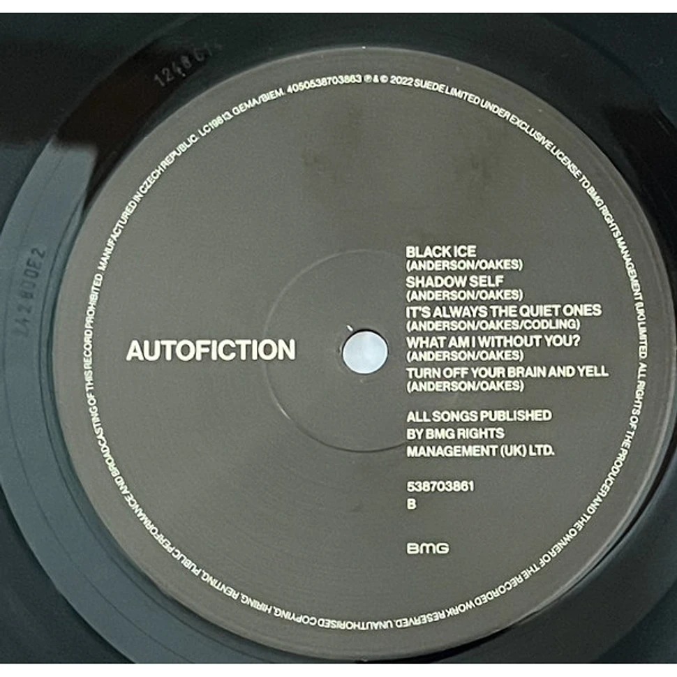 欧LP Suede Autofiction 538703861 BMG /00260 Suede Autofiction LP Vin - NEW | eBay