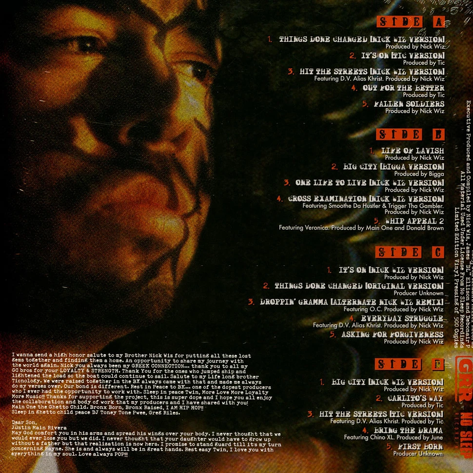 Nick Wiz Presents Main One - Forgotten Child [1995-1999] Orange