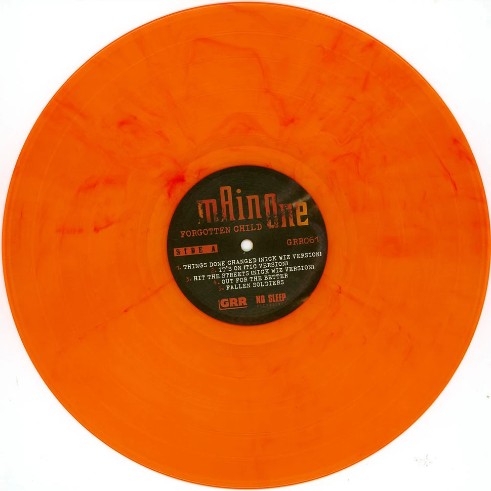 Nick Wiz Presents Main One - Forgotten Child [1995-1999] Orange