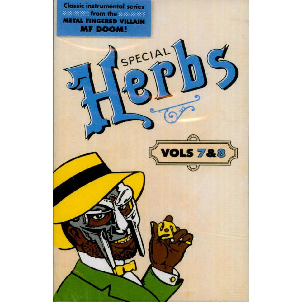 洋楽 MF Doom l Fingers Special Herbs 7&8 MF DOOM - Metal Fingers Presents: Special Herbs Volume 7 & 8