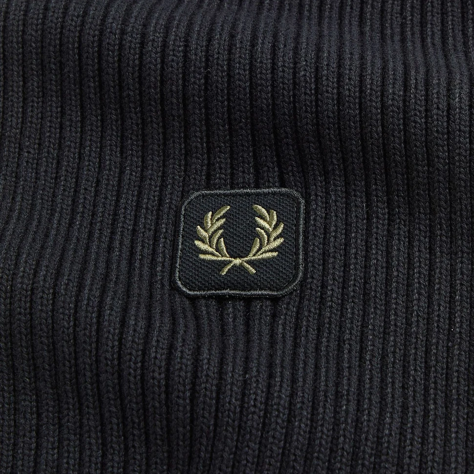 Fred Perry - Cotton Ribbed Scarf