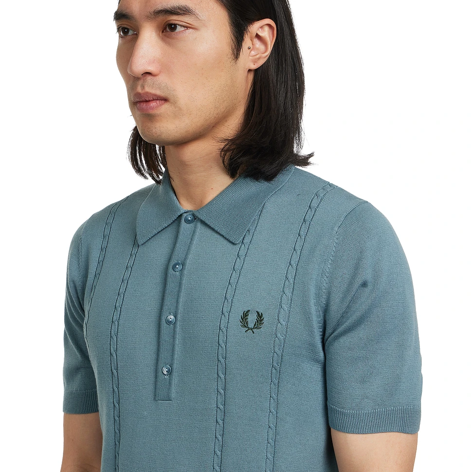 Fred Perry - Cable Knitted Shirt