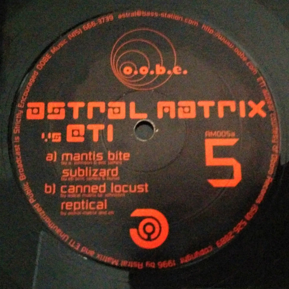 Astral Matrix & E.T.I. - Reptical - Vinyl 12