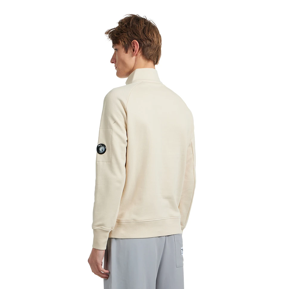 C.P. Company - Diagonal Raised Fleece Half Zip Lens Sweatshirt