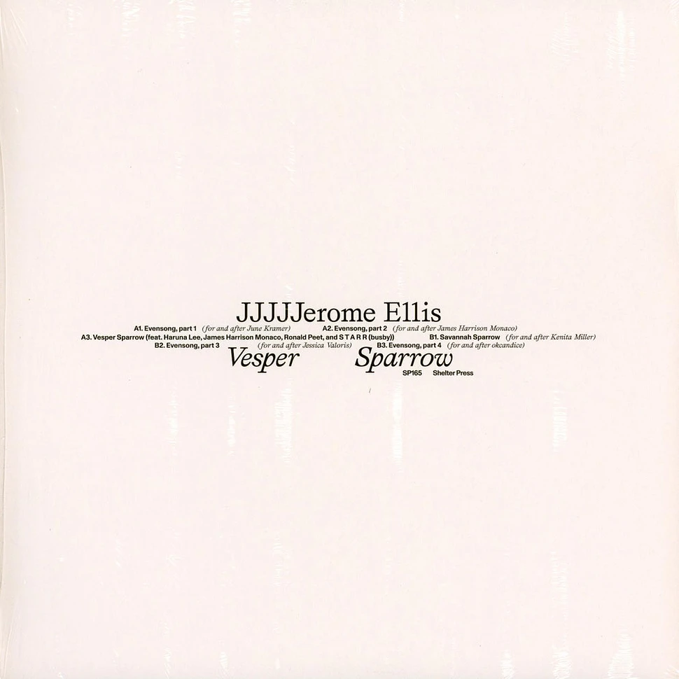 Jjjjjerome Ellis - Vesper Sparrow