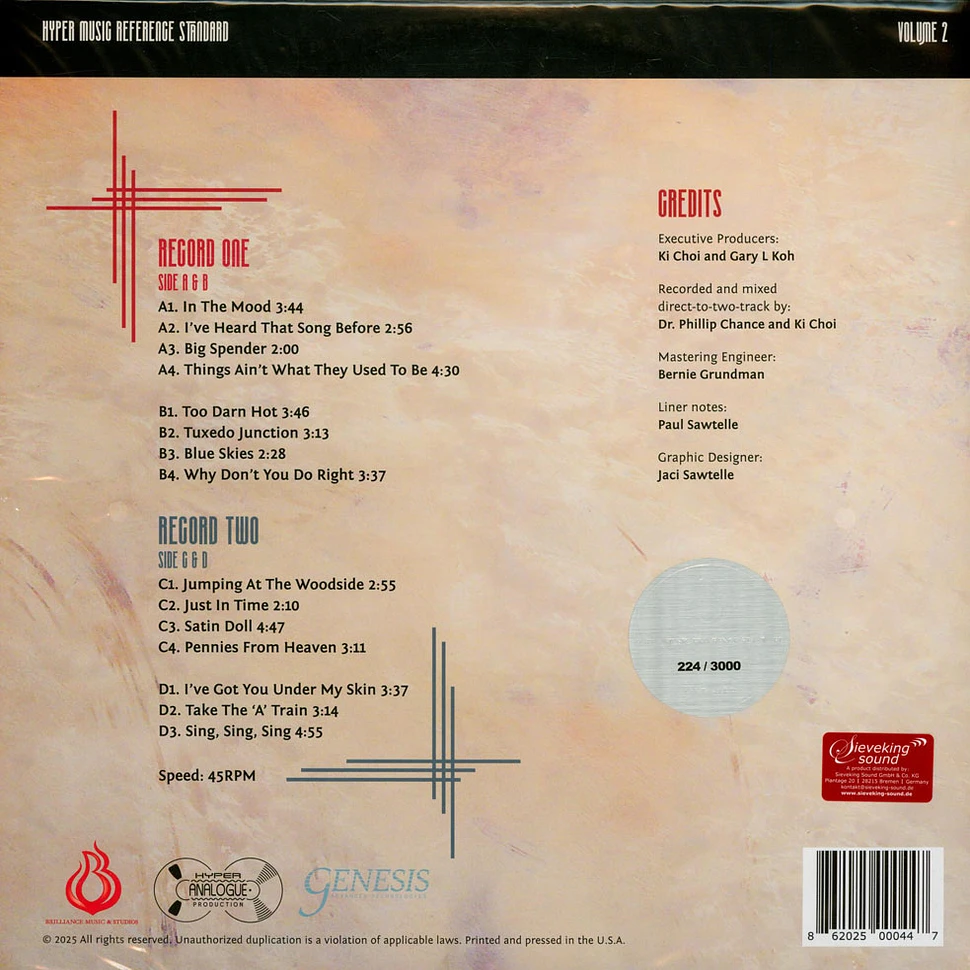 Paul Sawtelle Big Band - Live At Pacific Audio Fest One-Step 45 rpm Edition