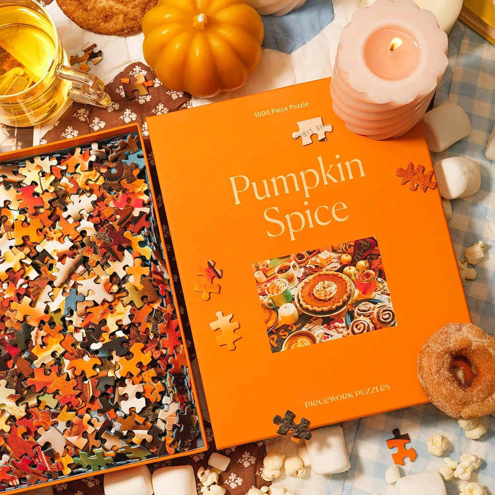 Piecework Puzzles - Pumpkin Spice 1000 Piece Puzzle