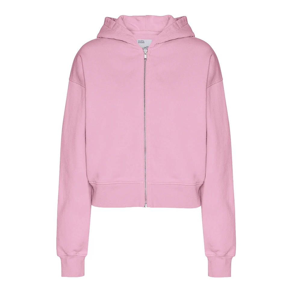 Colorful Standard - Organic Crop Zip Hood