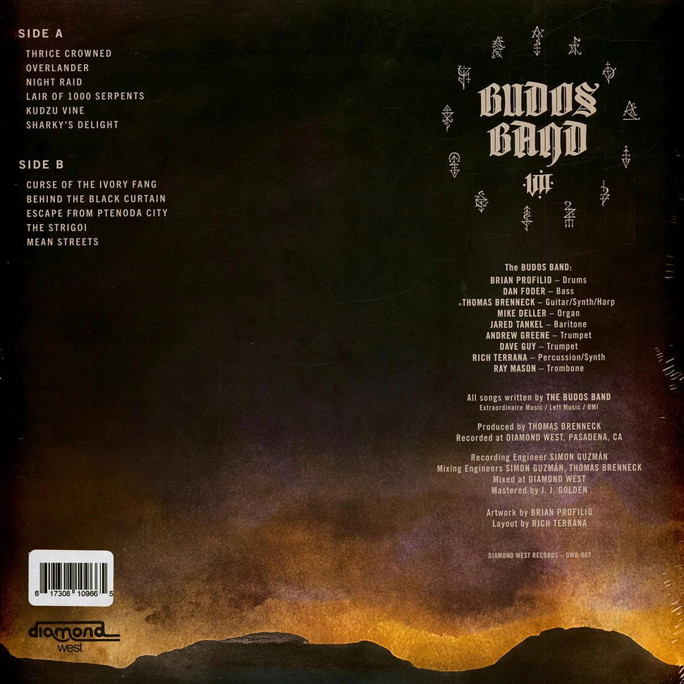 The Budos Band - VII Burnt Orange Vinyl Edition